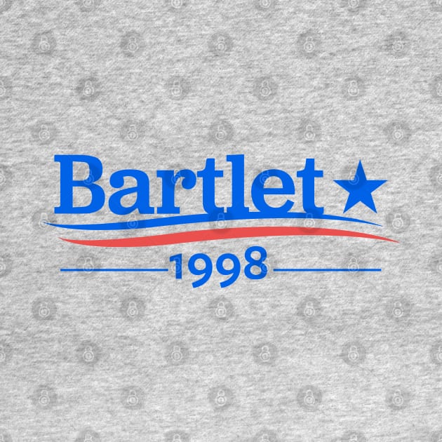 WEST WING Shirt, President BARTLET, Bartlet 1998, Bartlet For America, Jed Bartlet, Vote For Bartlet by YellowDogTees